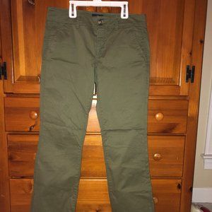 AE Army Green Size 10X-Long Kick Boot Pant